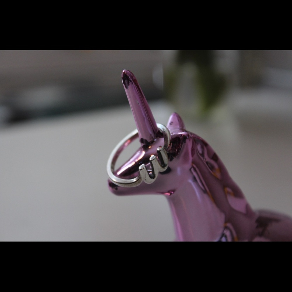 James Avery Letter “w” ring